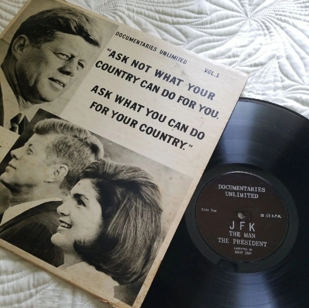 John F Kennedy Documentary on Vinyl
